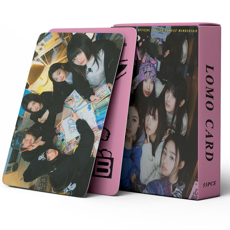 55 pz/set KPOP Stuff NewJeans ottieni il nuovo Album Girl Group photogolds Photo Card alta qualità HD cartolina Fans Collection Gift