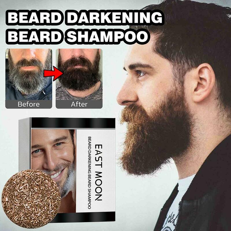 Polygonum Multiflorum pielęgnacja brody mydło usuwające białe włosy odżywiają brodę, naprawiając włosy ręcznie robione Soa poprawiające jakość korzeni E7e6