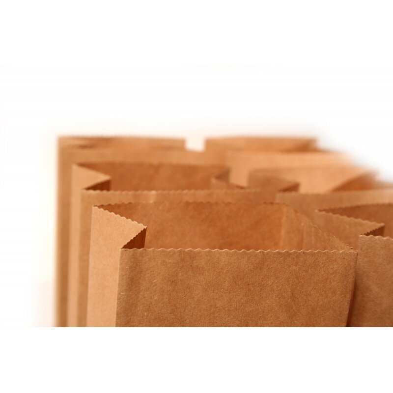 Индивидуальный продукт, высококачественные простые бумажные пакеты с логотипом под заказ, биоразлагаемые бумажные пакеты