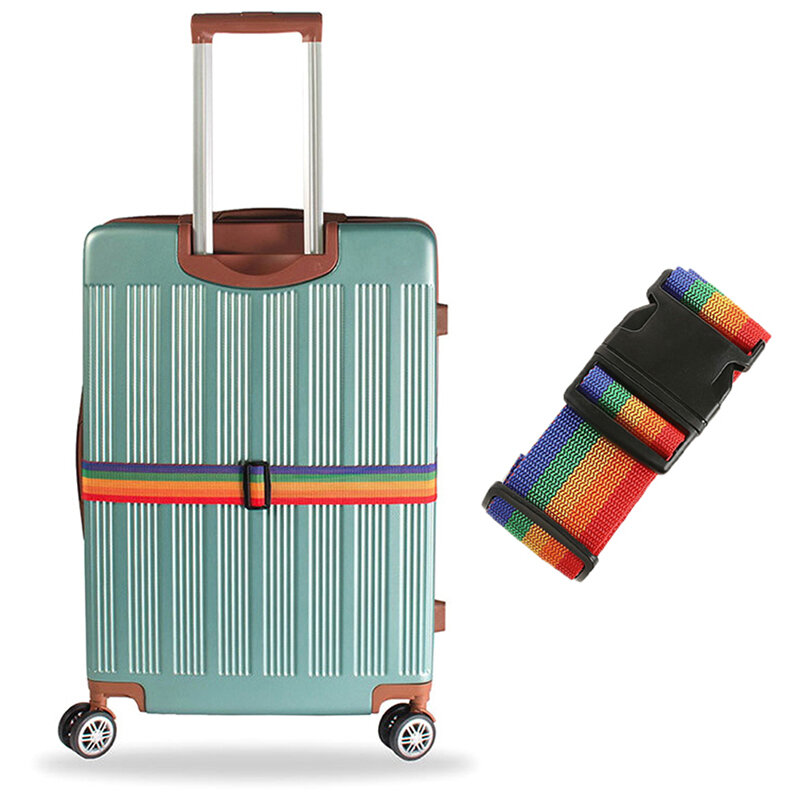 1 шт. регулируемый ремень для багажа, крестовой ремень для упаковки чемодана, нейлоновая застежка для чемодана, ремни для багажа, аксессуары для сумки для кемпинга