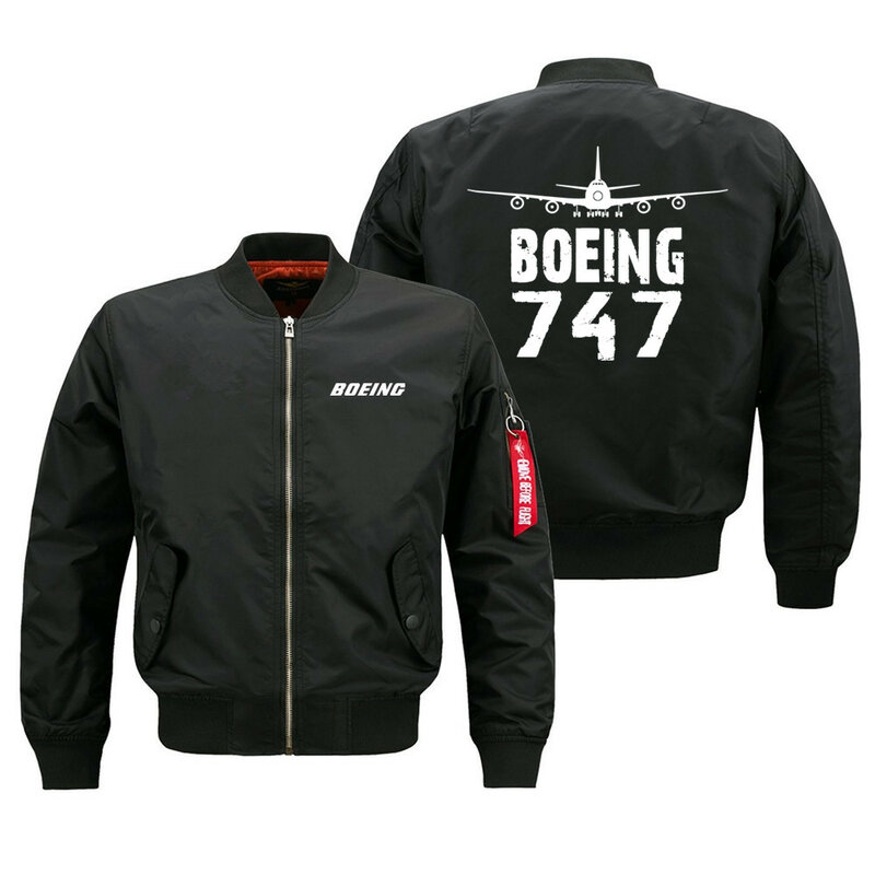 Aviator Boeing 747 Pilots Ma1 Bomber Jackets for Men Spring Autumn Winter Man Jackets Coats Men Clothing