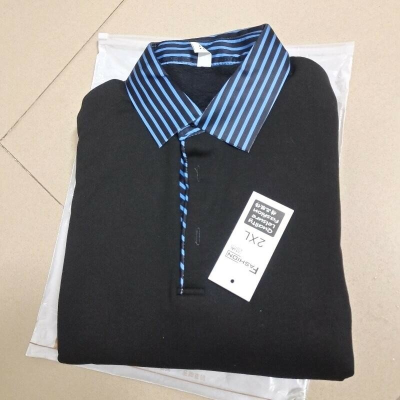 2024 Golf shirt Spring and autumn long sleeve men's golf T-shirt Polo shirt casual classic solid Polo collar type golf shirt