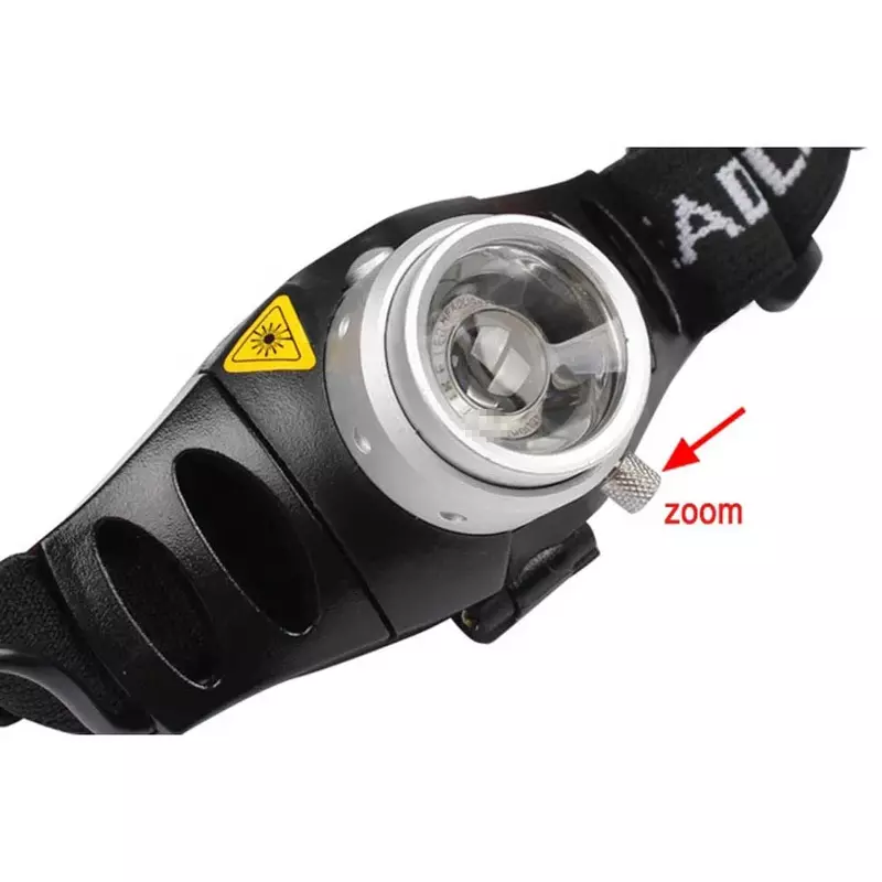2000 lumens LED Headlight Torch Adjustable Focus Led Headlamp Outdoor Camping Fishing Head Light Lanterna use 3x AAA
