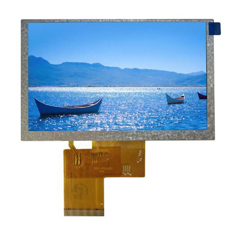 5,0 Zoll 800x480 ips Auto Messgerät breite Temperatur industrielle Steuerung medizinisches Gerät Elektro fahrzeug Instrument LCD-Bildschirm