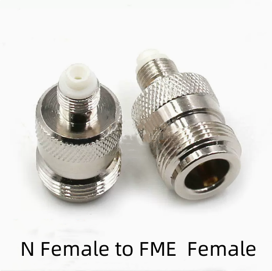 Adaptor L16 N ke FME tipe N pria/wanita ke FME konektor koaksial RF lurus pria/wanita