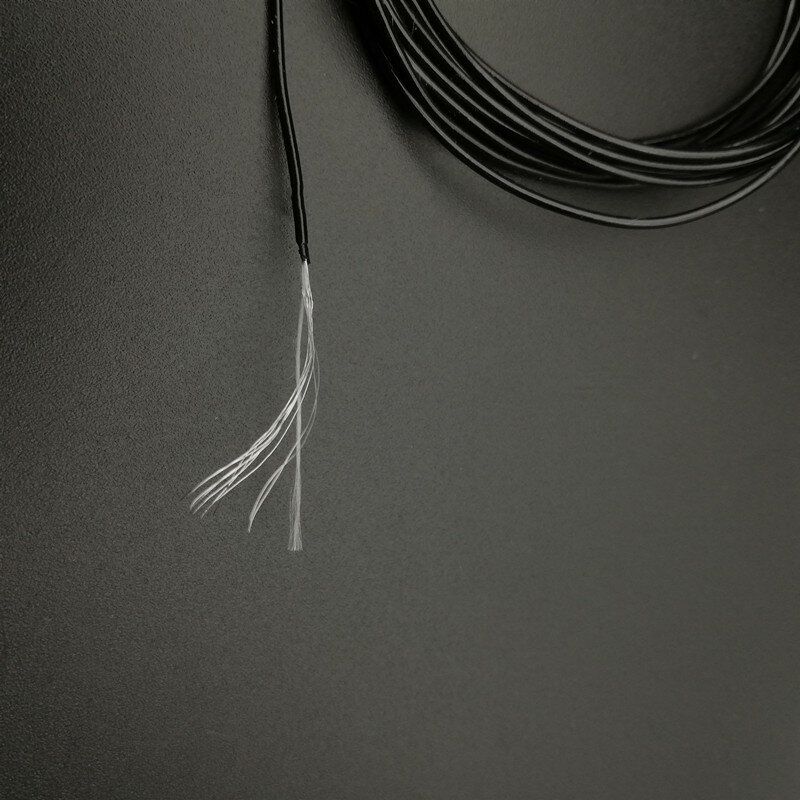 Cable de actualización de auriculares de plata pura, 10 núcleos x 0,08 OD: 1,0 MM, 5 metros