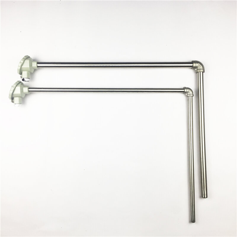 WRN-520K right angle thermocouple die casting machine aluminum alloy temperature probe for melting furnace