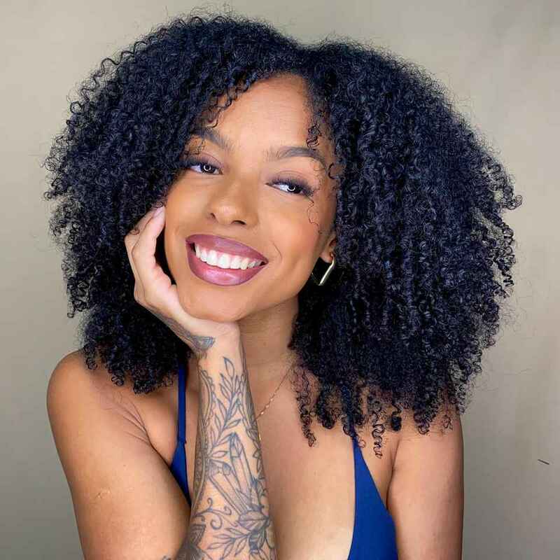250% Density 4B 4C Mongolian Short Afro Kinky Curly Melt Skins Real HD 13x6 Full Frontal Human Hair Wig Remy Hair 7x7 Lace Wigs