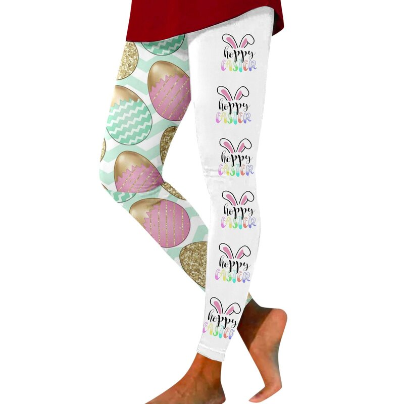Treino feminino com estampa leggings, calças coloridas, leggings elásticas macias, mulheres boxers, moda
