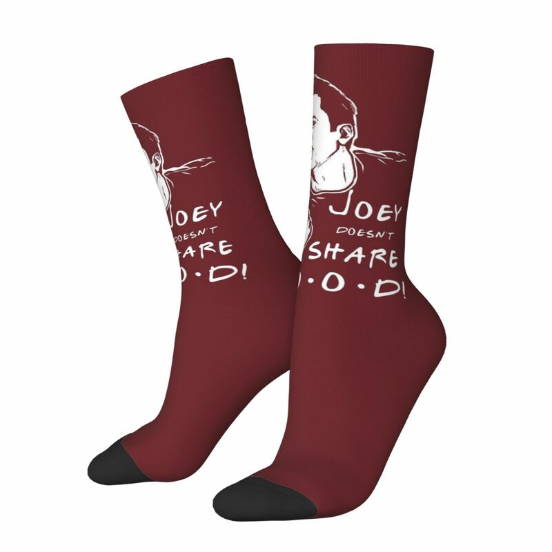 JOEY DOESN'T SHARE FOOD TV Show Men and Women printing Socks,lovely Applicable throughout the year Dressing Gift