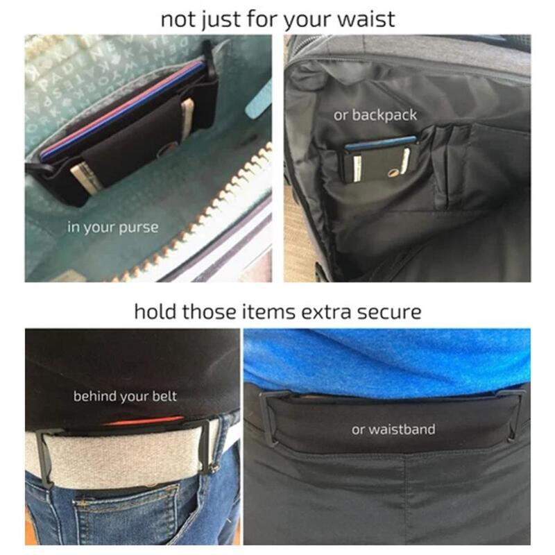 Men Outdoor Mini Portable Phone Key Waist Bag Pouch Invisible Wallet Fanny Pack Running Waist SportsBags