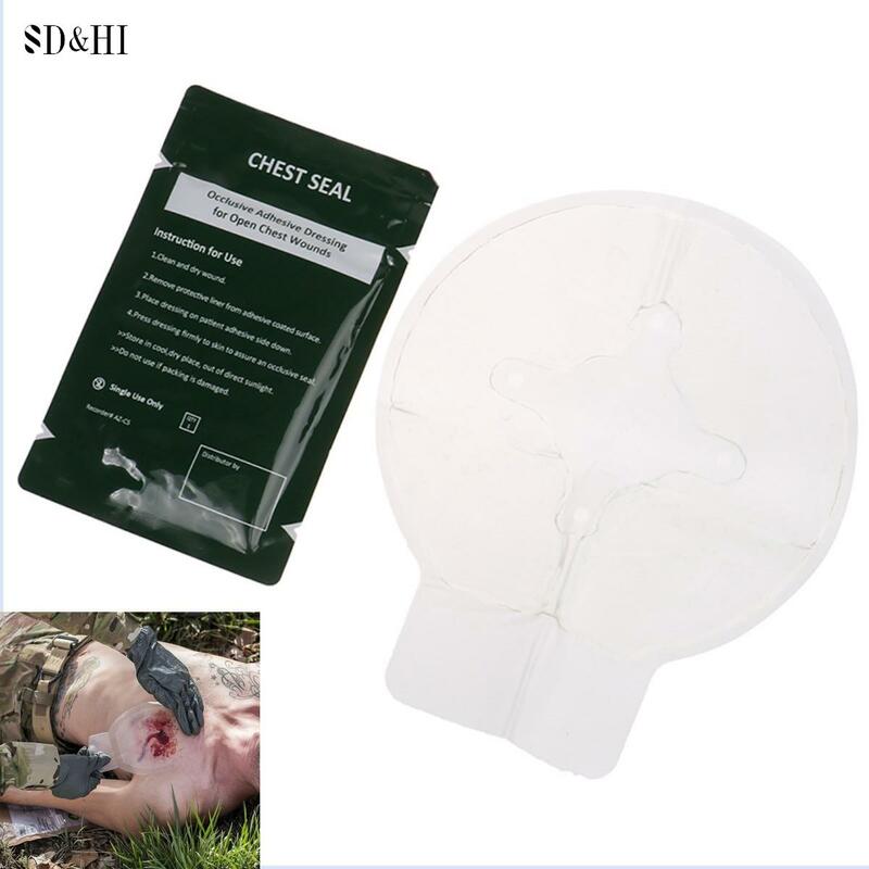 North American Rescue Hyfin Chest  Safety Survival Emergency Trauma Sticker Chest Seal Vented First Aid Patch Outdoor Tool