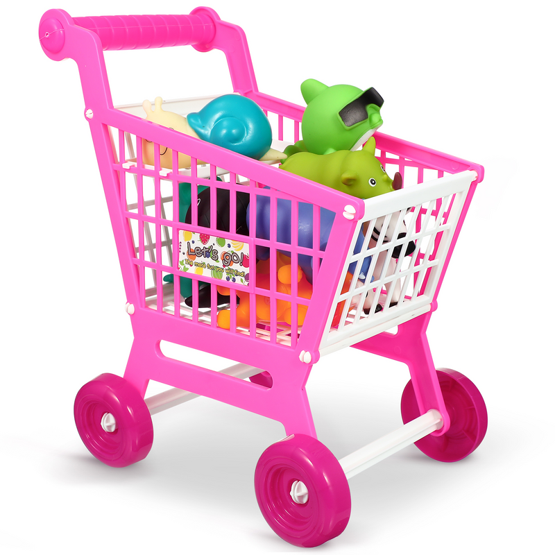 Carrito de compras para niños, carrito de compras para niños, juego de supermercado, juego de simulación