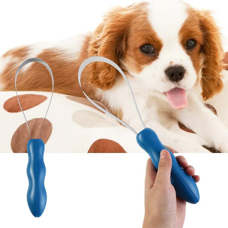 Accessories Ergonomic Design Pet Comb Dual-sided Horse Detangling Brush Dog Grooming Brush Pet Anti-itch Comb Horse Hair Brush