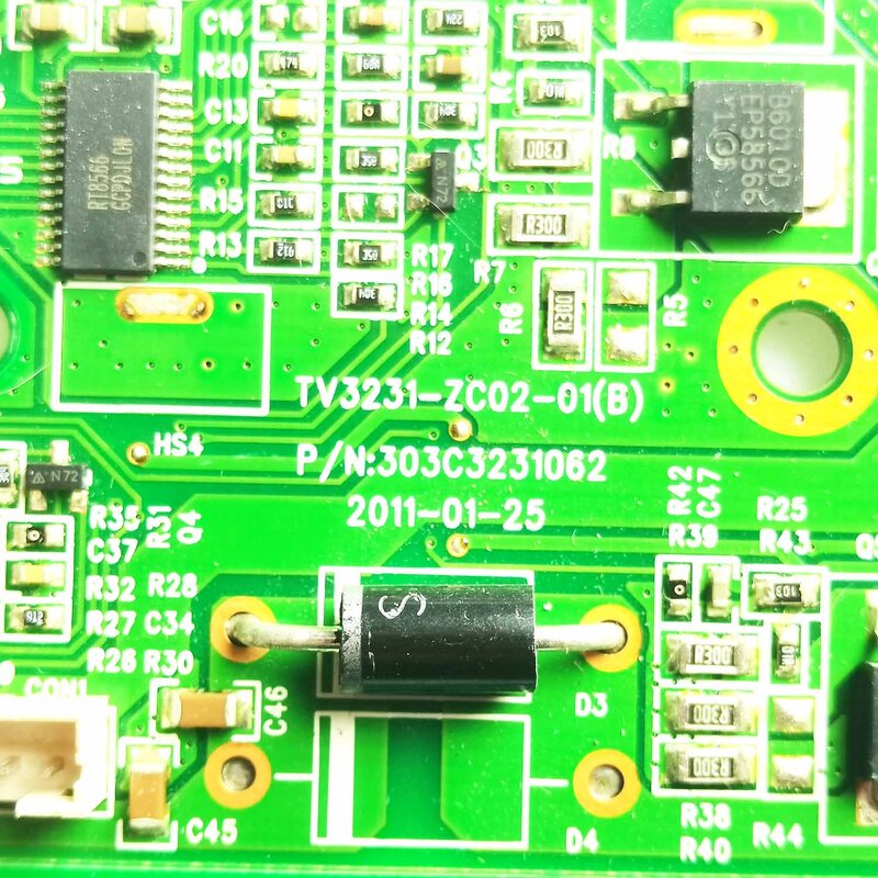 Barre haute tension LED Eravi 726 CH-D KB-6160 TV3231-ZX02-01 de plaque de courant constant (B) 303C3231062