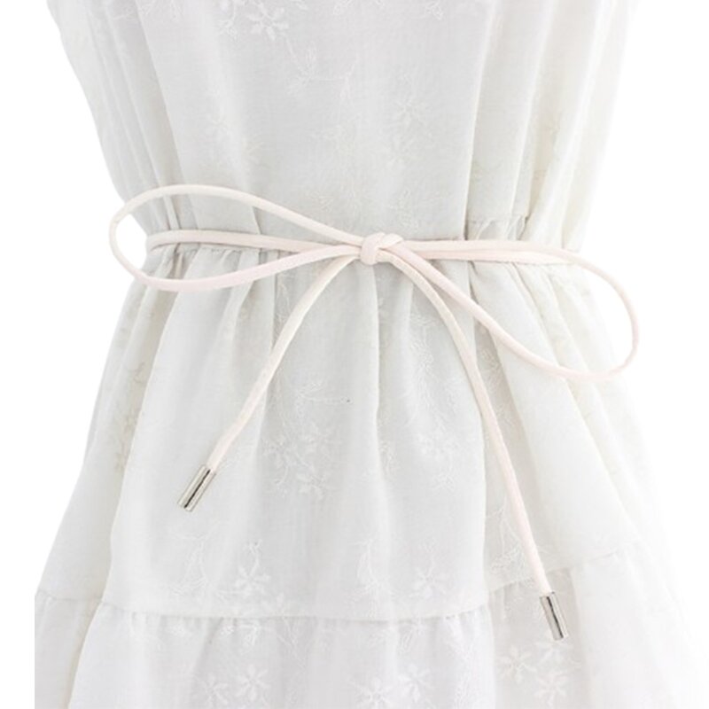 Simple Knotted Waist Chain for Women Banquets Proms Lady Waist Skinny Dress Belt