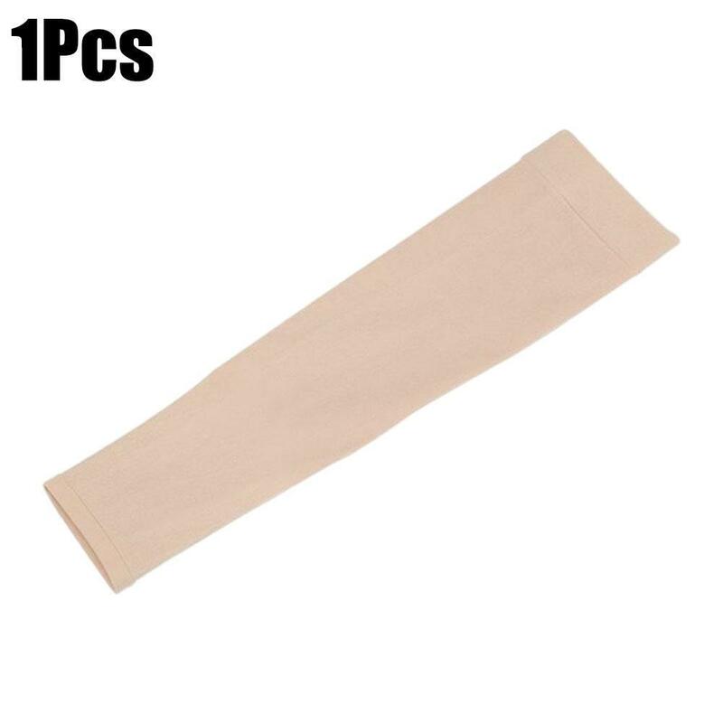 1Pc Summer Sun Protection Oversleeve anti-uv Arm Warmers Cover Support Sleeves Concealer Up Color avambraccio Skin Tattoo Bands O4B5