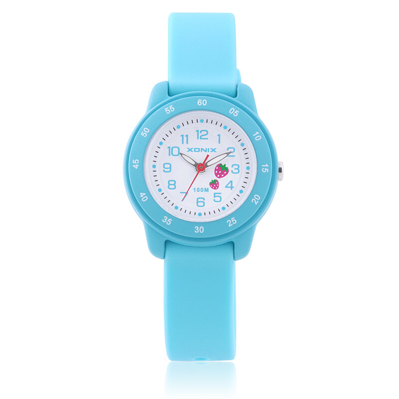 GOLDEN 2024 Boys Girls Colorful Personality Quartz Watches Sports Student Time Party Clock Wristwatch Gift Swimming Diving WC