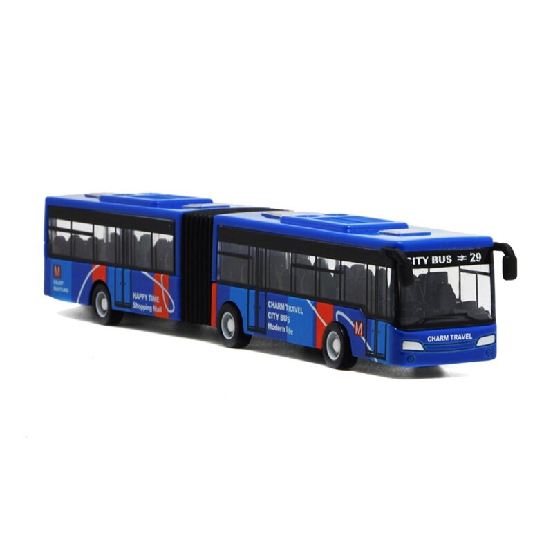Symulacja dla dzieci Automatyczny realistyczny autobus Przenośne zabawki edukacyjne Prosta konstrukcja Dropship