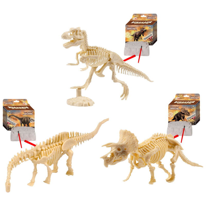 Juguetes de excavación de dinosaurios para niños, juguetes de aprendizaje de coordinación mano-ojo, regalos de cumpleaños y Navidad
