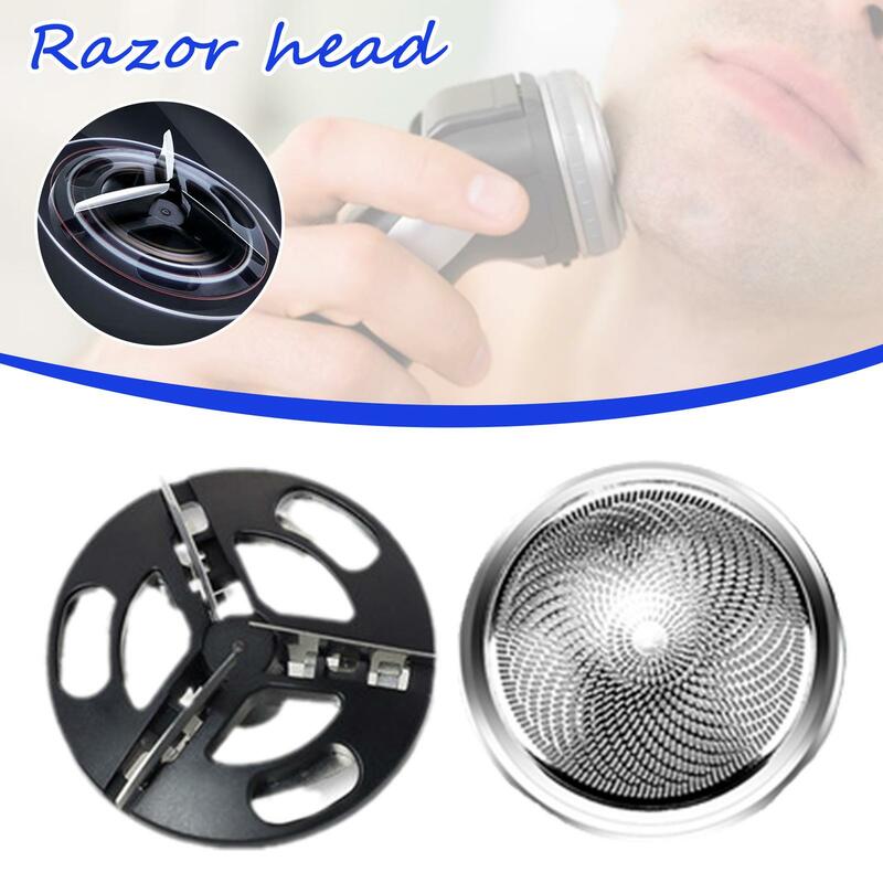 2pcs Shaving Heads Stainless Steel Replacement Shaver Heads Multi Precision Razor Head Blades Mesh Cover Cutter Head Wholesale