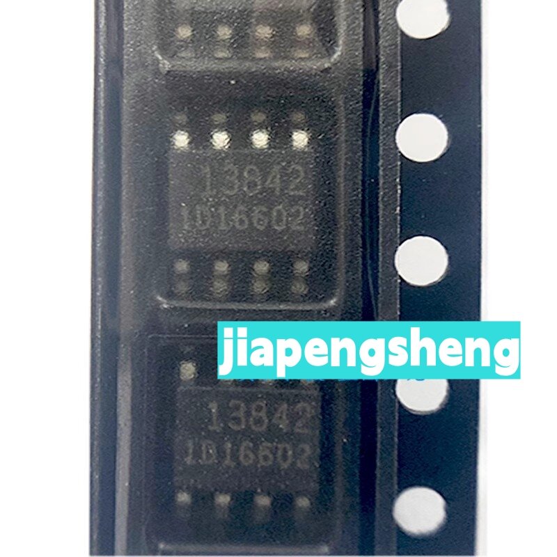 LCD電源スイッチ,オリジナルのパッチ印刷装置,5個,fa13842n sop-8, 13842