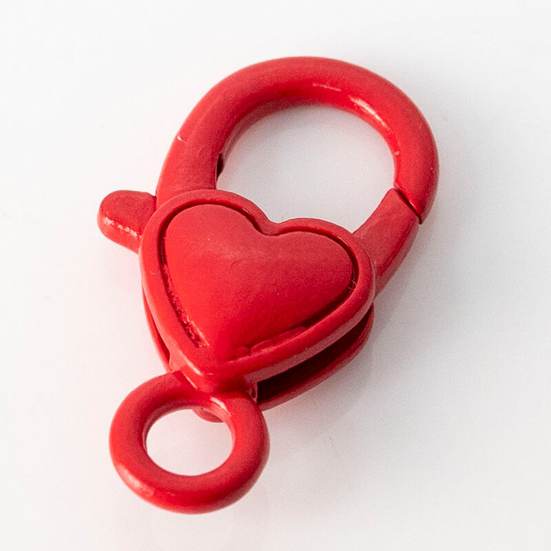 Gancho giratorio de Metal con forma de corazón, accesorio multifuncional para bolsa de perro, 2023 piezas, venta al por mayor