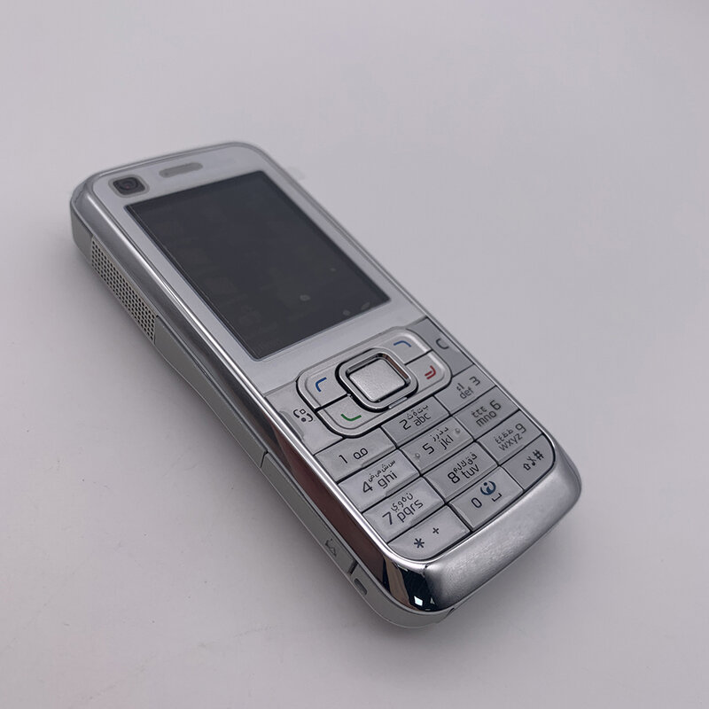 Original 6120 Desbloqueado Altifalante Clássico, Bluetooth Telefone Móvel, Russo, Árabe, Teclado Hebraico, Feito na Suécia, Frete Grátis