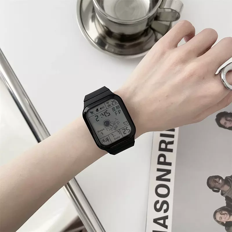 Новые спортивные электронные часы с астронавтом для детей, студенческие модные брендовые водонепроницаемые светящиеся цифровые наручные часы, детские часы в подарок