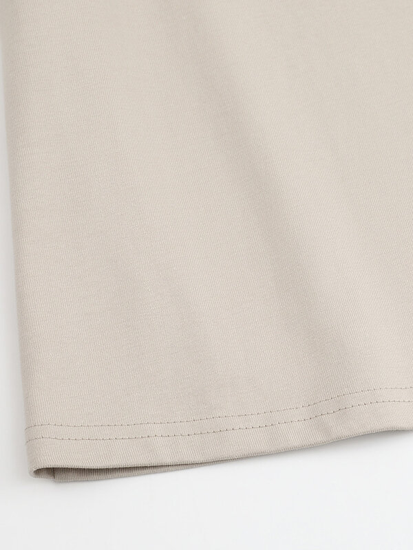 GIBSIE-camiseta retrô americana de manga curta com gola em o feminino, camiseta solta de algodão, tops casuais femininos, plus size, verão, 2024