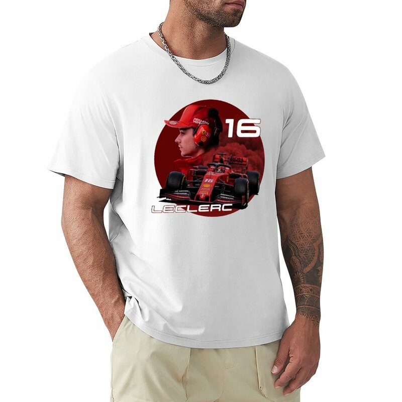 Leclerc T-Shirt de secagem rápida t-shirt roupas estéticas camisetas personalizadas Blusa mens t shirts pack
