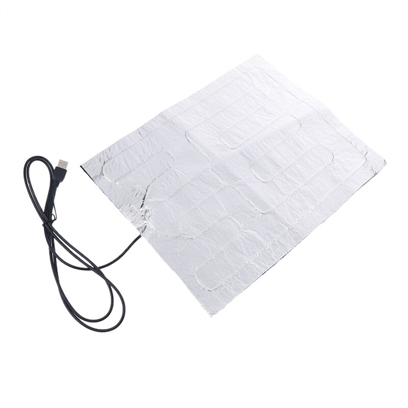 8.5W USB Winter Men's Vest Heating Warm Carbon Fiber Electric Warmer Soft Cushion Warming Pad
