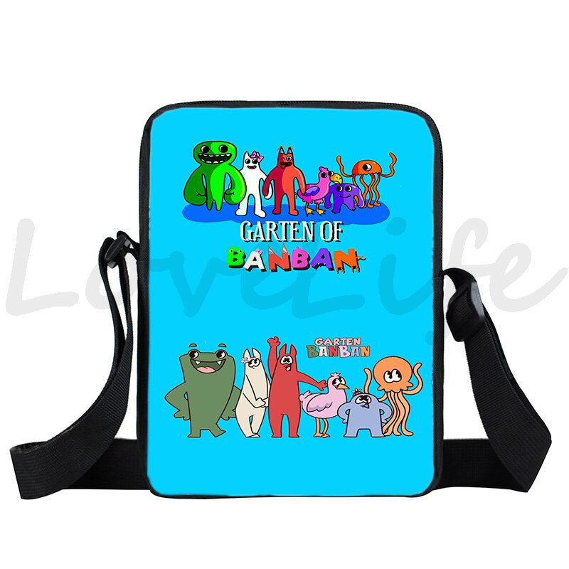 Cartoon Game Garten Of BanBan borse a tracolla adolescenti borsa da viaggio borse a tracolla per bambini Gardent Banban borse a tracolla borsa