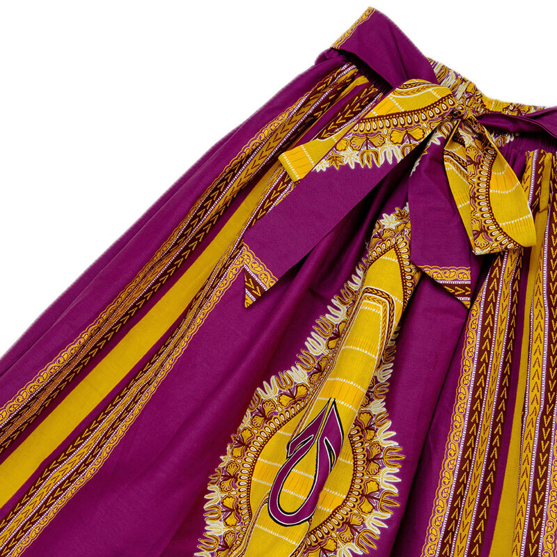 تنورة ماكسي الأفريقية المطبوعة للنساء ، ملابس Dashiji ، ملابس الحفلات التقليدية ، موضة جديدة للسيدات