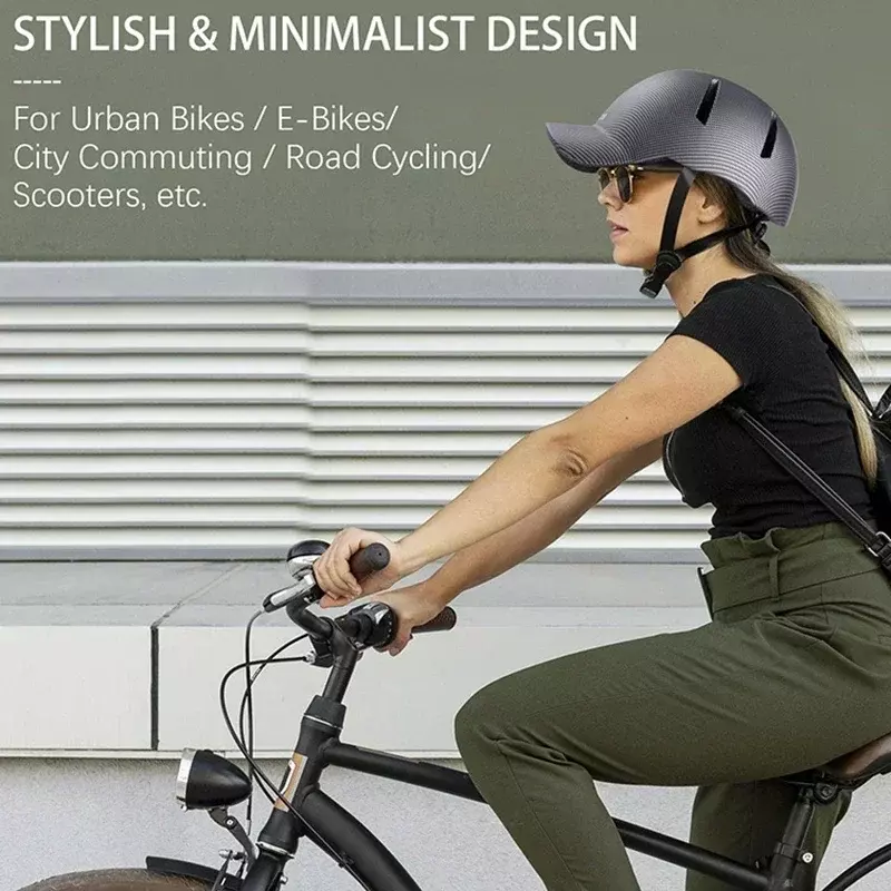 Wygląd włókna węglowego osobowość czapka z daszkiem w stylu kask motocyklowy jazda na rowerze do deskorolki i rolek jazda na łyżwach Outdoor kask sportowy Unisex