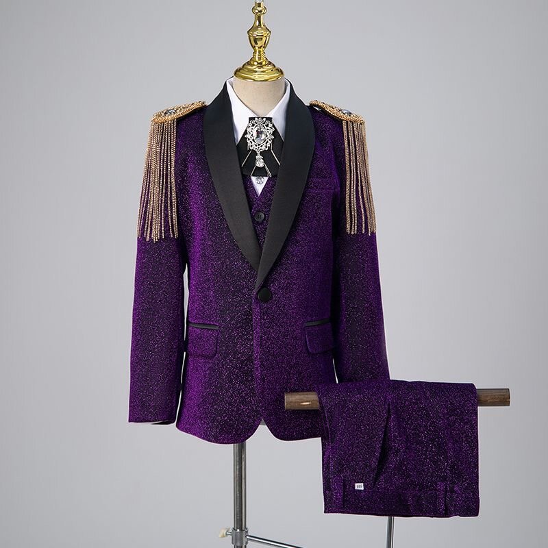 Z267Heavy-duty dwuczęściowy garnitur, wysokiej klasy bankiet, lekka luksusowy design, garnitur wyrażający temperament, wszechstronny