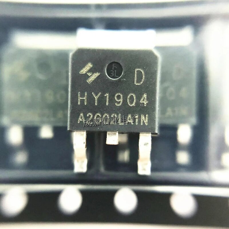 وضع تعزيز N-قناة أصيلة ، MOSFET ، العلامة التجارية الجديدة ، HY1904D TO-252-2 ، HY1904 ، 72A ، 40 فولت ، 10 قطعة لكل مجموعة