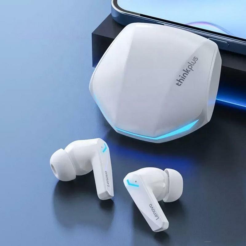 Lenovo-Écouteurs intra-auriculaires sans fil GM2 Pro Bluetooth 5.3, casque de sport, casque de jeu, faible latence, mode touristes, écouteurs de musique, nouveau