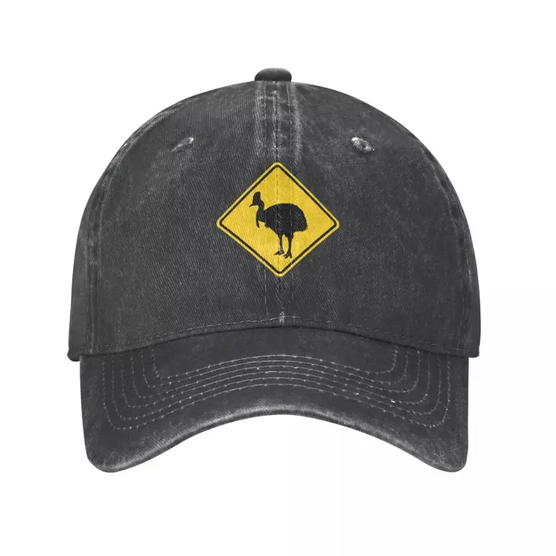 Topi koboi peringatan selatan Cassowary topi pakaian Golf Pria Wanita