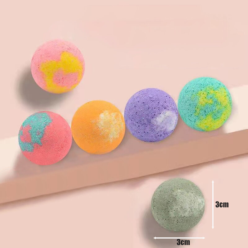 12 pz/set Bubble piccole bombe da bagno corpo antistress esfoliante fragranze idratanti aromaterapia SPA Salt Ball cura della pelle