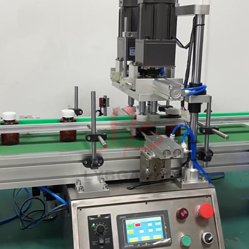 Wielofunkcyjny automatyczne urządzenie do zamykania do montażu linia produkcyjna kołpaka automatyczna butelka skręcającego maszyna uszczelniająca 220V 110V