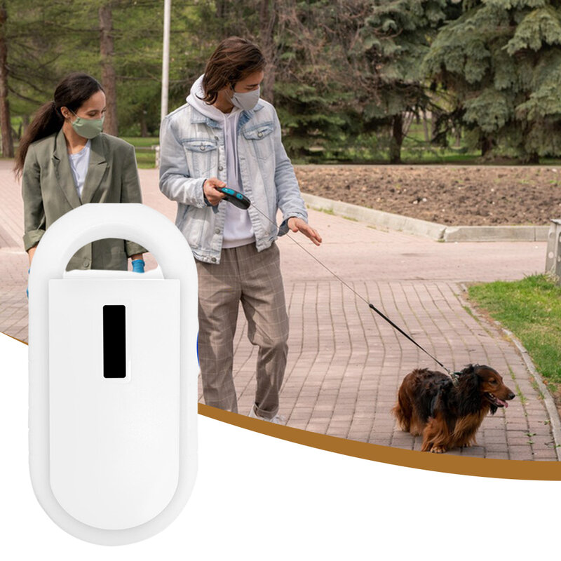 Mini escáner de Chips de mascotas con pantalla Digital, recargable por USB, para Gestión de animales pequeños