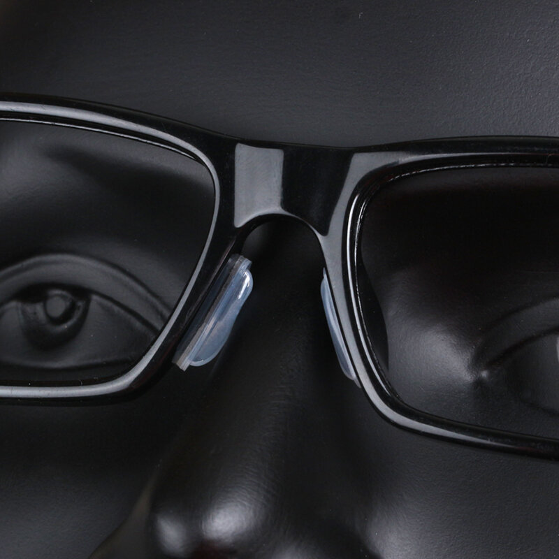 แว่นตาจมูก,ซิลิโคนกาวแว่นตาจมูก Pad,anti-Slip Heighten Air Chamber Nose Pads สำหรับแว่นตา6คู่