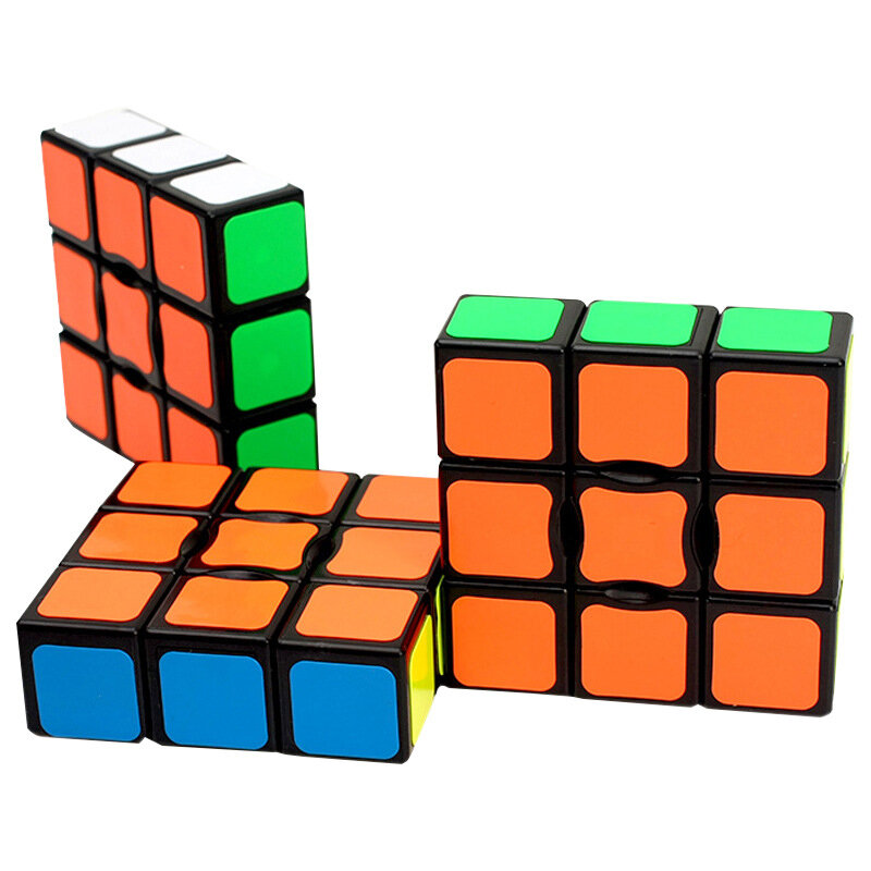 Cube magique professionnel anti-souligné pour enfants, carré magique, puzzles, jouets, cadeaux pour enfants, 1x3x3, 133