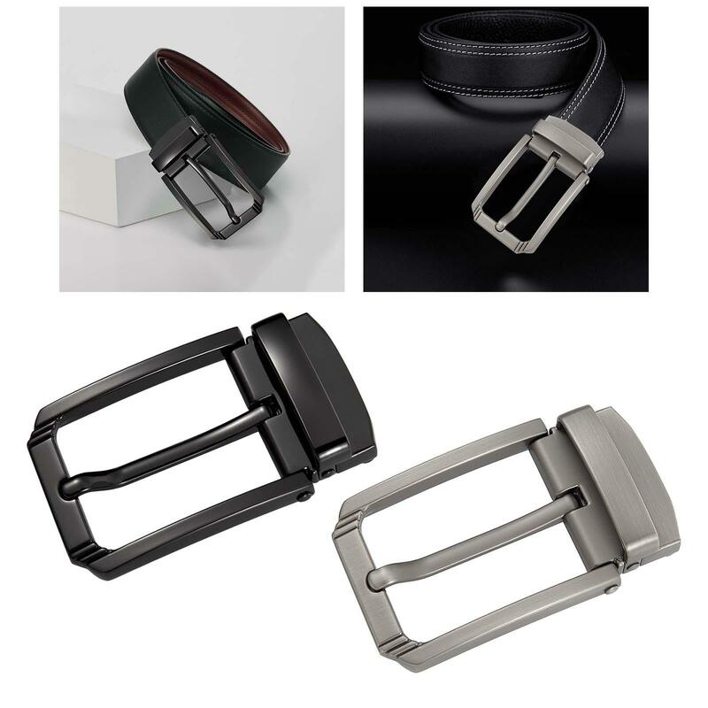 Hebilla de cinturón de Pin para correa de cuero, accesorios de cinturón de moda, hebilla de cinturón de Metal