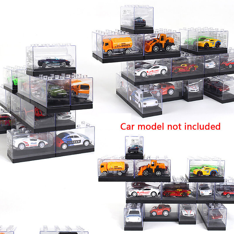 Kinder Speelgoed High-Grade Met Bevestigingsmiddelen Worden Aangesloten Voor 1/64 Diecast Model Auto Abs Display Box Opbergdoos