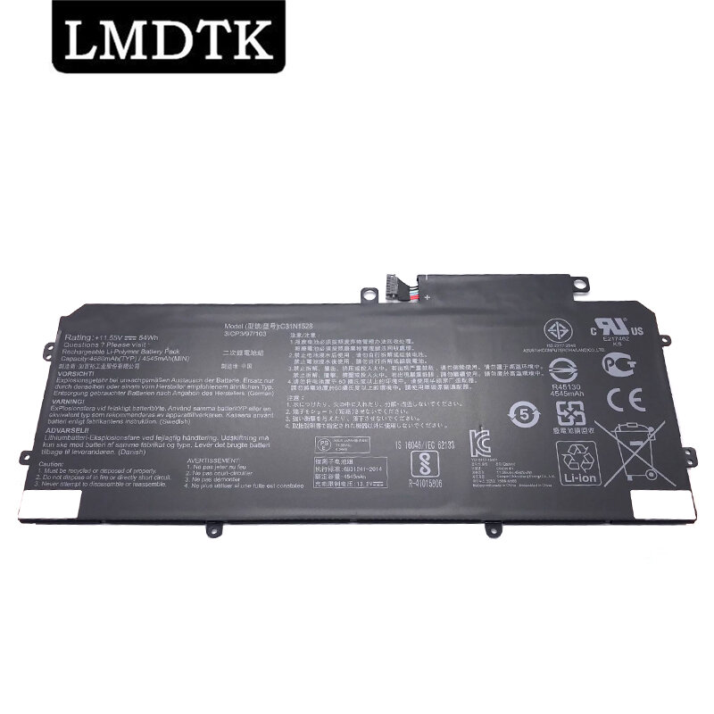 LMDTK-Batería de ordenador portátil C31N1528 para Asus UX360, UX360C, UX360CA, serie 3ICP3/96/103, 0B200-02080100, 11,55 V, 54WH, nueva