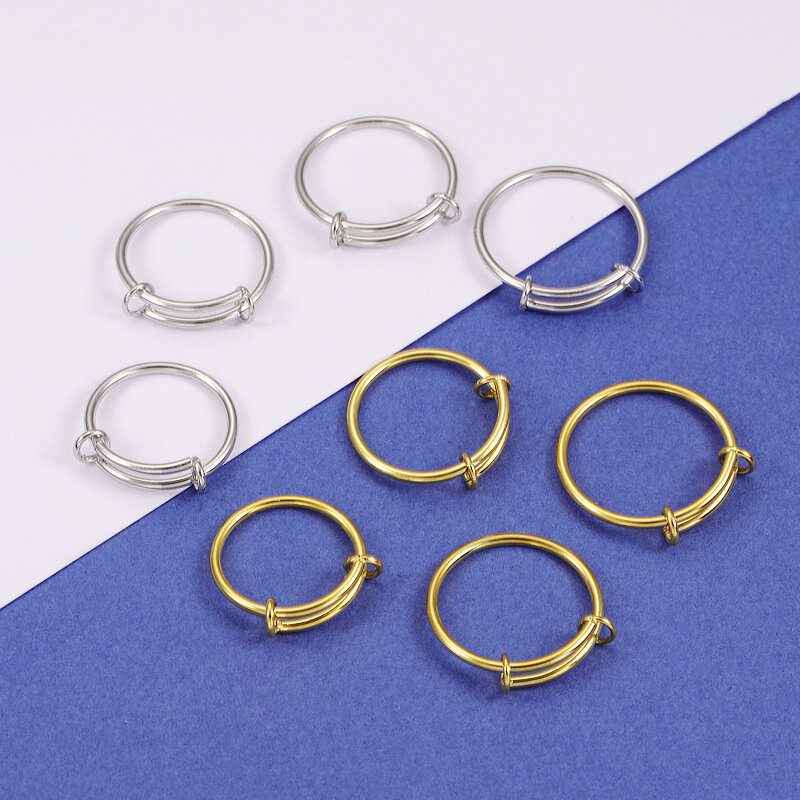 5ชิ้น/ล็อตแฟชั่นแหวนสแตนเลสกระจกภาษาโปลิชคำแหวนสำหรับคนรักของขวัญทำเครื่องประดับอุปกรณ์เสริม