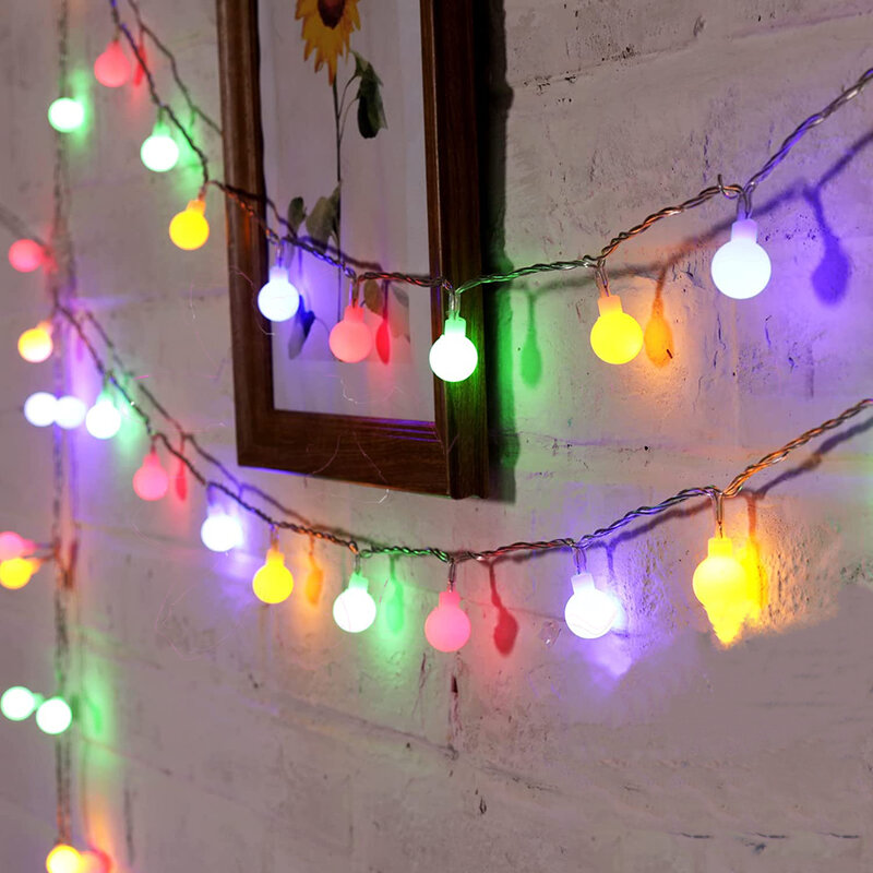 Guirxiété lumineuse LED USB pour la décoration de la maison, lumières dégradées, guirxiété lumineuse, extérieur, Noël, nouvel an, Noël, 6m, 10m