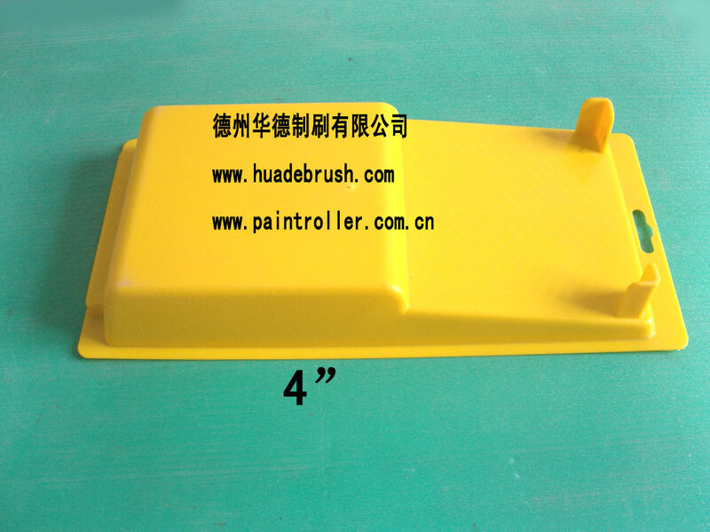 Bandeja de pintura de plástico de varias especificaciones, tolva de pintura, caja de pintura, 4 pulgadas